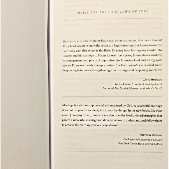 The Four Laws of Love: Guaranteed Success for Every Married Couple - Picture 2 of 14